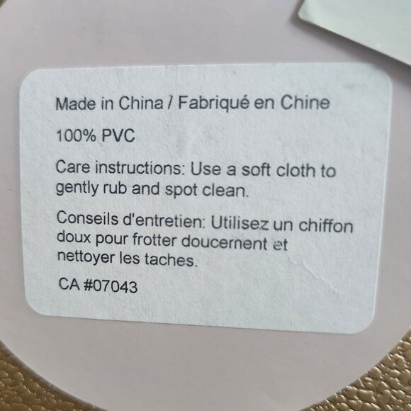 Funky New Gold Metallic Jelly pvc Bag by Most Wanted w/lots of gold "rivets" - Picture 5 of 10